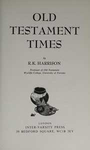 Old Testament times /