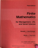 Finite mathematics : for management, life, and social sciences /