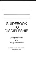 Guidebook to discipleship /