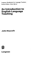 An introduction to English language teaching /