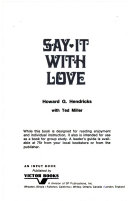 Say it with love : don't fake it /