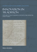 Innovation in tradition : tönnies fonne's Russian-German phrasebook (pskov, 1607) /