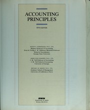 Accounting principles /