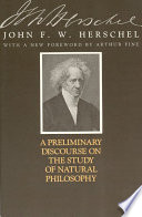 A preliminary discourse on the study of natural philosophy