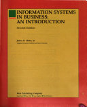 Information systems in business : an introduction /