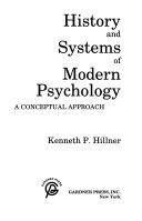 History and systems of modern psychology : a conceptual approach /