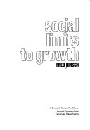 Social limits to growth /