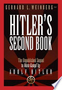 Hitler's second book the unpublished sequel to Mein Kampf /