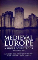 Medieval Europe : a short sourcebook /