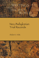 Neo-Babylonian trial records /