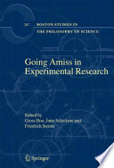 Going Amiss In Experimental Research