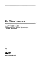 The ethics of management /