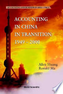 Accounting in China in transition, 1949-2000