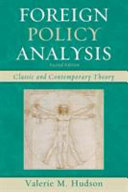 Foreign policy analysis : classic and contemporary theory /