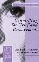 Counselling for grief and bereavement /