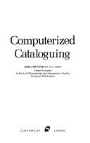 Computerized cataloguing /