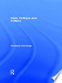 Kant, critique and politics