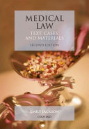 Medical law : text, cases and materials /