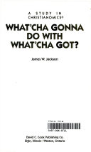 What'cha gonna do with what'cha got? : a study in christianomics /