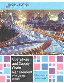 Operations and chain management /