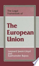 The legal framework of the European union
