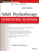 Adult psychotherapy homework planner /