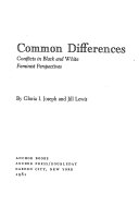 Common differences : conflicts in black and white feminist perspectives /