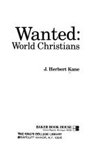 Wanted : world Christians /
