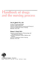 Handbooks of drugs and the nursing process /