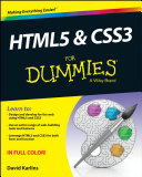 HTML5 and CSS3 for dummies /
