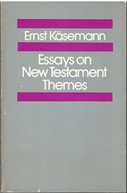 Essays on New Testament themes /