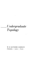 Undergraduate topology /
