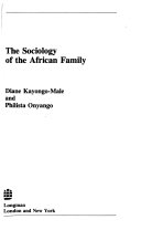 The sociology of the African family /