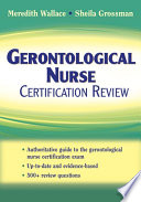Gerontological nurse certification review