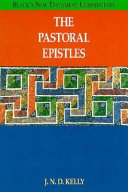 The pastoral epistles /