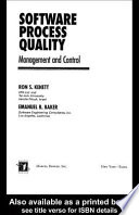 Software process quality management and control /