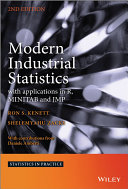 Modern industrial statistics : with applications in R, MINITAB and JMP /