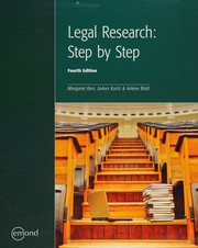 Legal research : step by step /