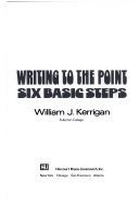 Writing to the point : six basic steps /