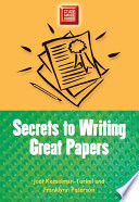 Secrets to writing great papers