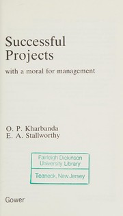 Successful project : with moral for management /