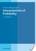 Interpretations of probability