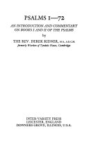Psalms 1-72 : an introduction and commentary on book I and II psalms /