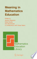 Meaning in Mathematics Education