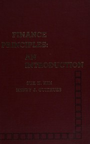 Finance principles : an introduction /