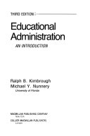 Educational administration : an introduction /