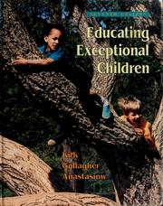 Educating exceptional children /