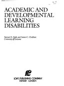 Academic and developmental learning disabilities /