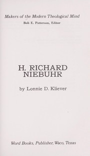H. Richard Niebuhr /