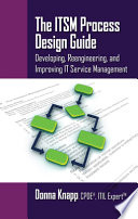 The ITSm process design guide developing, reengineering, and improving IT service management /